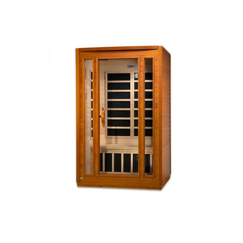 Golden Designs Saunas Dynamic San Marino 2 Person Low EMF - Far Infrared Sauna (DYN-6206-01)