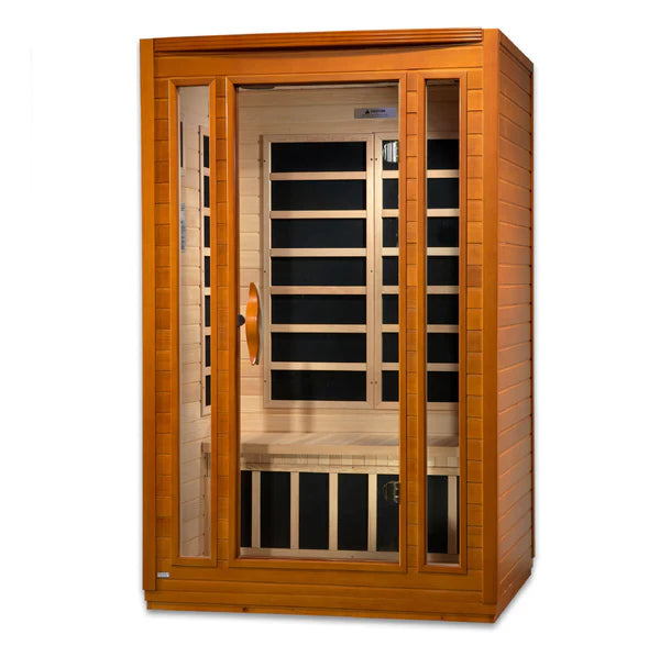 Golden Designs Saunas Golden Designs Dynamic "San Marino Elite" 2 Person Ultra Low EMF Far IR Sauna (DYN-6206-01)