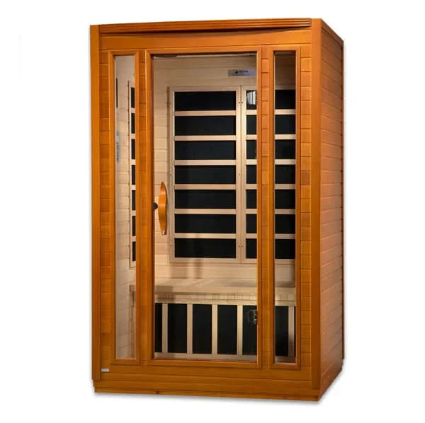 Golden Designs Saunas Golden Designs Dynamic "San Marino Elite" 2 Person Ultra Low EMF Far IR Sauna (DYN-6206-01)