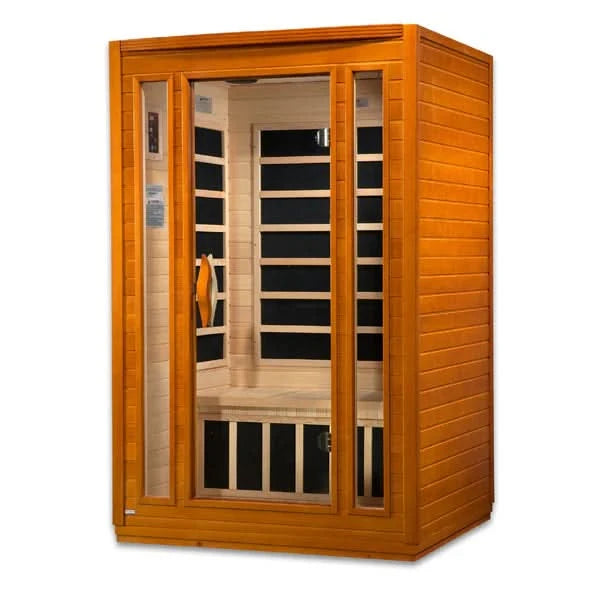 Golden Designs Saunas Golden Designs Dynamic "San Marino Elite" 2 Person Ultra Low EMF Far IR Sauna (DYN-6206-01)