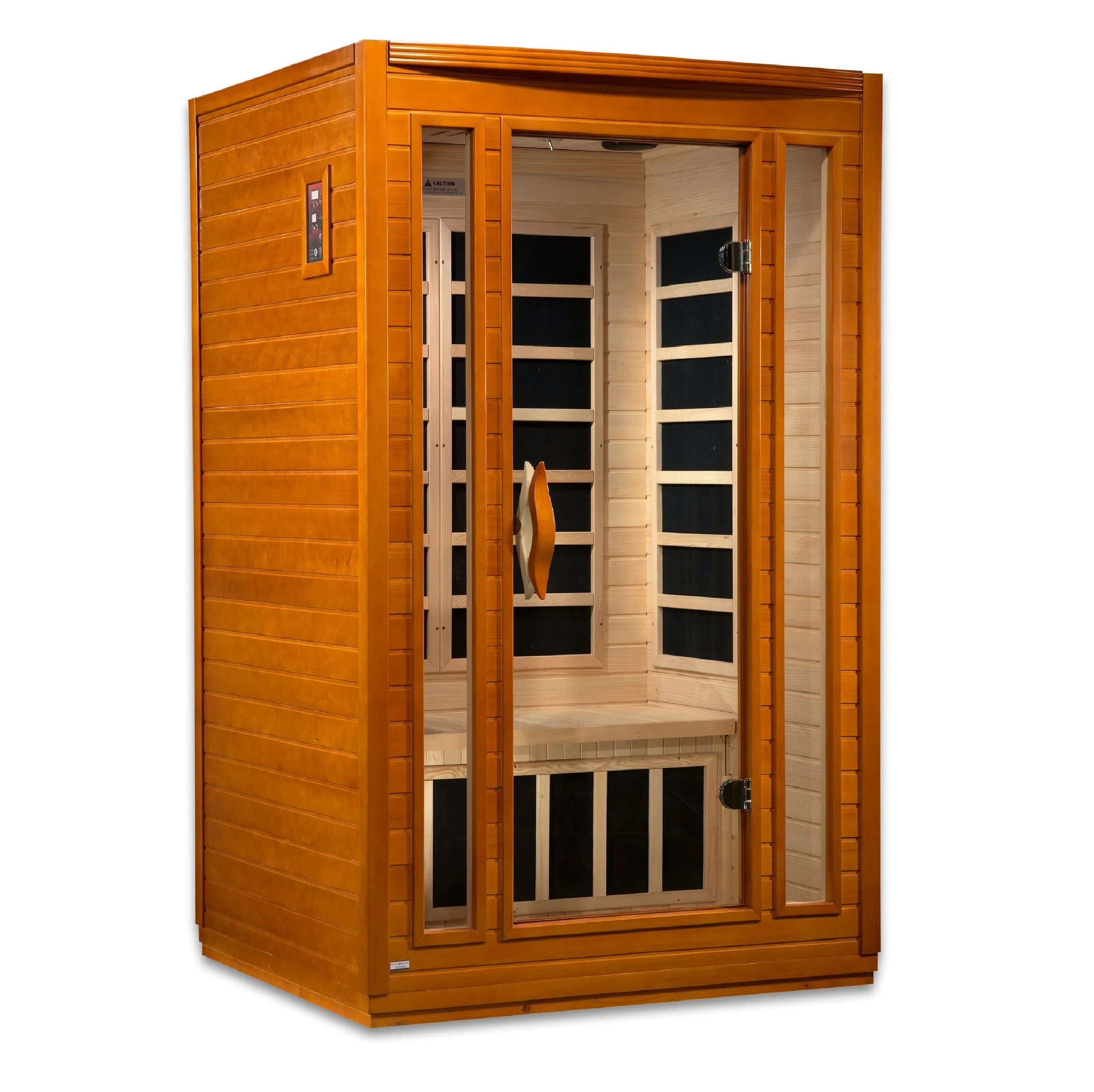 Golden Designs Saunas Golden Designs Dynamic "San Marino Elite" 2 Person Ultra Low EMF Far IR Sauna (DYN-6206-01)