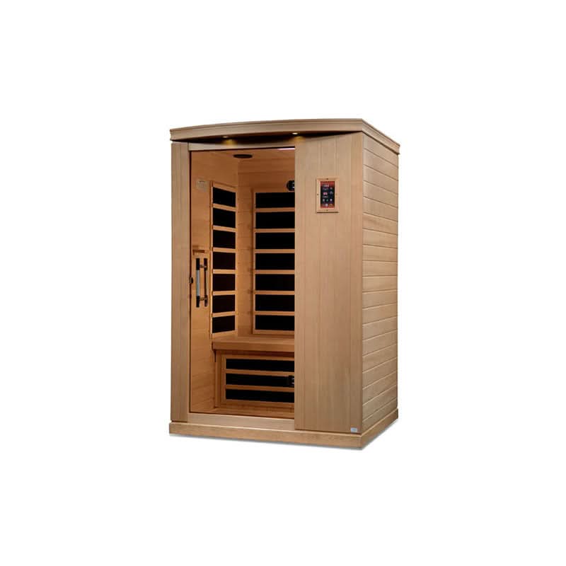 Golden Designs Saunas Golden Designs Dynamic Venice 2 Person Ultra Low EMF - Far Infrared Sauna (DYN-6210-01)