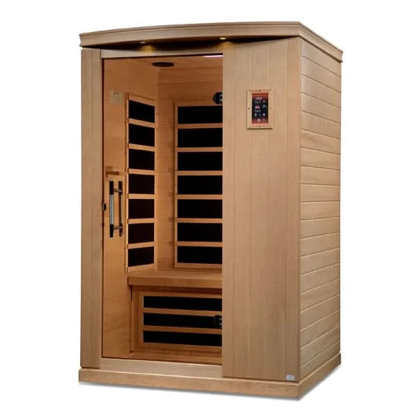 Golden Designs Saunas Golden Designs Dynamic Venice 2 Person Ultra Low EMF - Far Infrared Sauna (DYN-6210-01)
