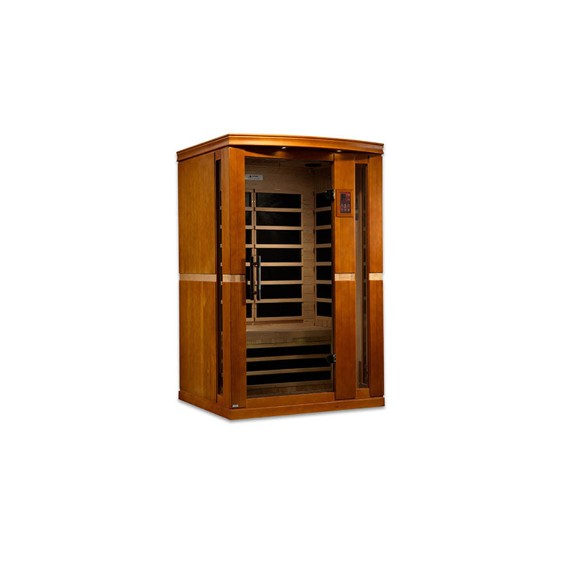 Golden Designs Saunas Golden Designs Dynamic Vittoria 2 Person Low EMF Far IR Sauna (DYN-6220-01)