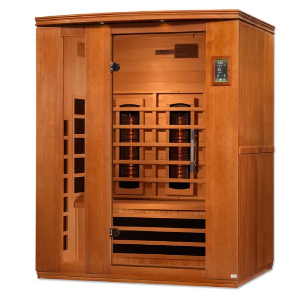 Golden Designs Saunas Golden Designs Dynamic Lugano 3 Person Full Spectrum IR Sauna (DYN-6336-03 FS)