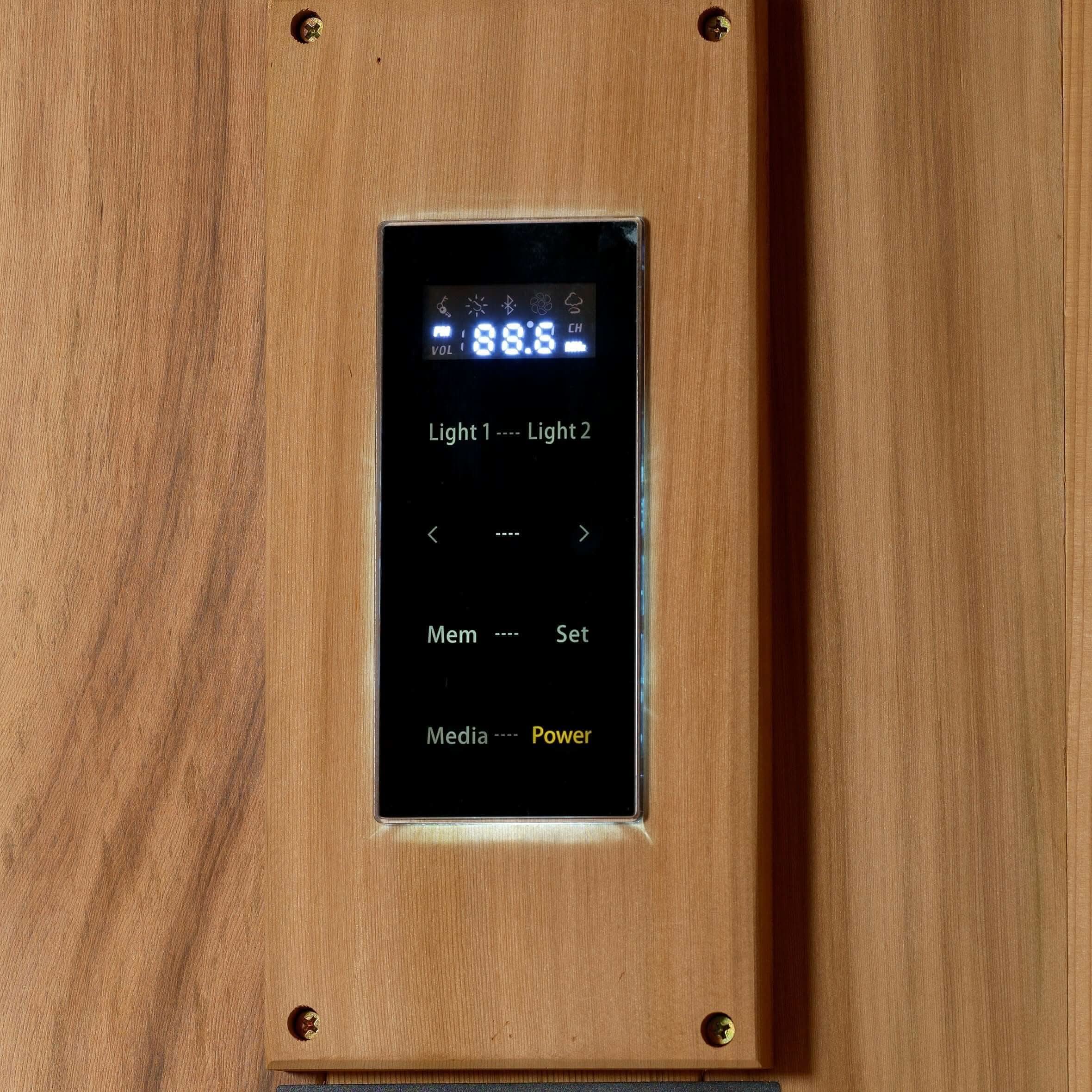Golden Designs Saunas Golden Designs 2025 Updated Osla 6 Person Traditional Sauna (GDI-7689-02)