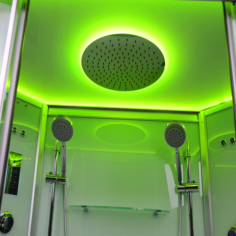 Platinum Showers Platinum DZ903A 2 Person Freestanding Sliding Door Steam Shower