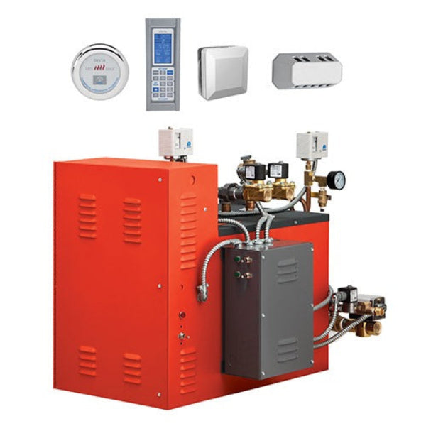 Delta Commercial Steam Generator Boiler Complete Package with Control & Steamhead