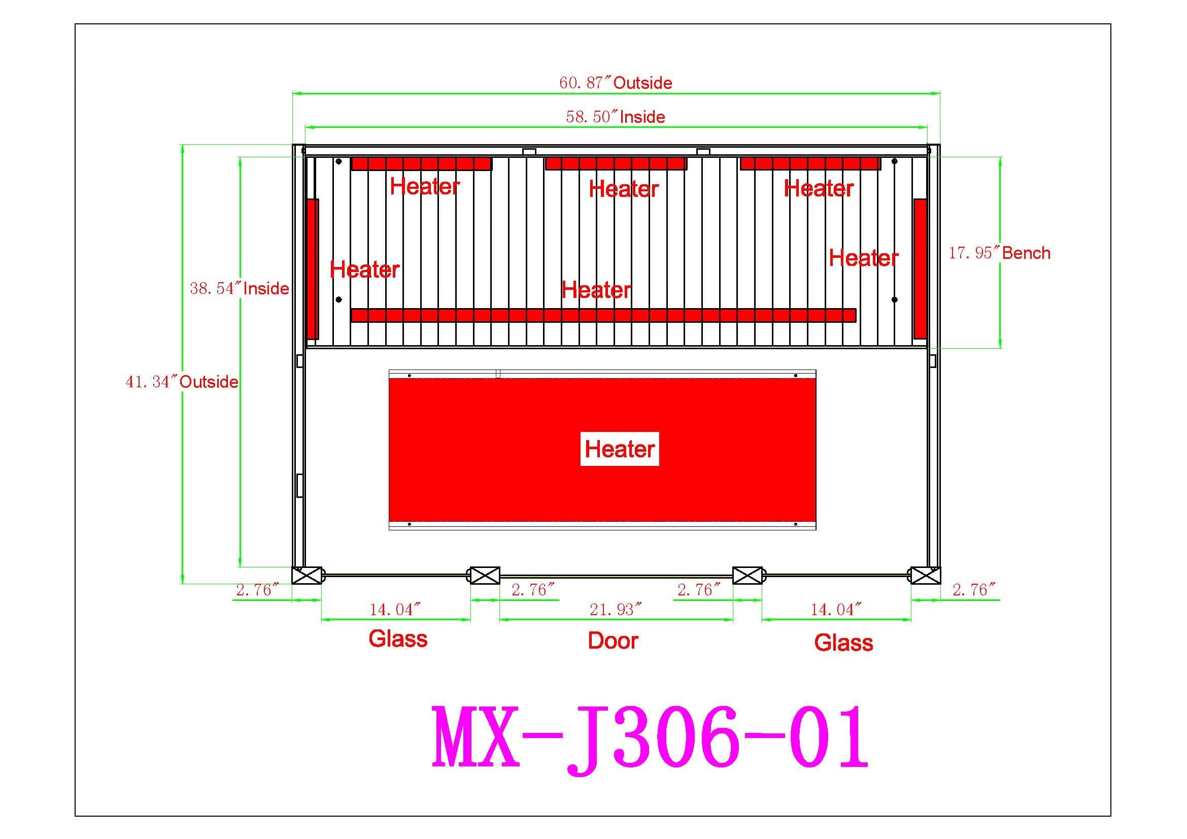 Golden Designs Saunas Golden Designs Maxxus Bellevue 3 Person Low EMF FAR IR Sauna (MX-J306-01)
