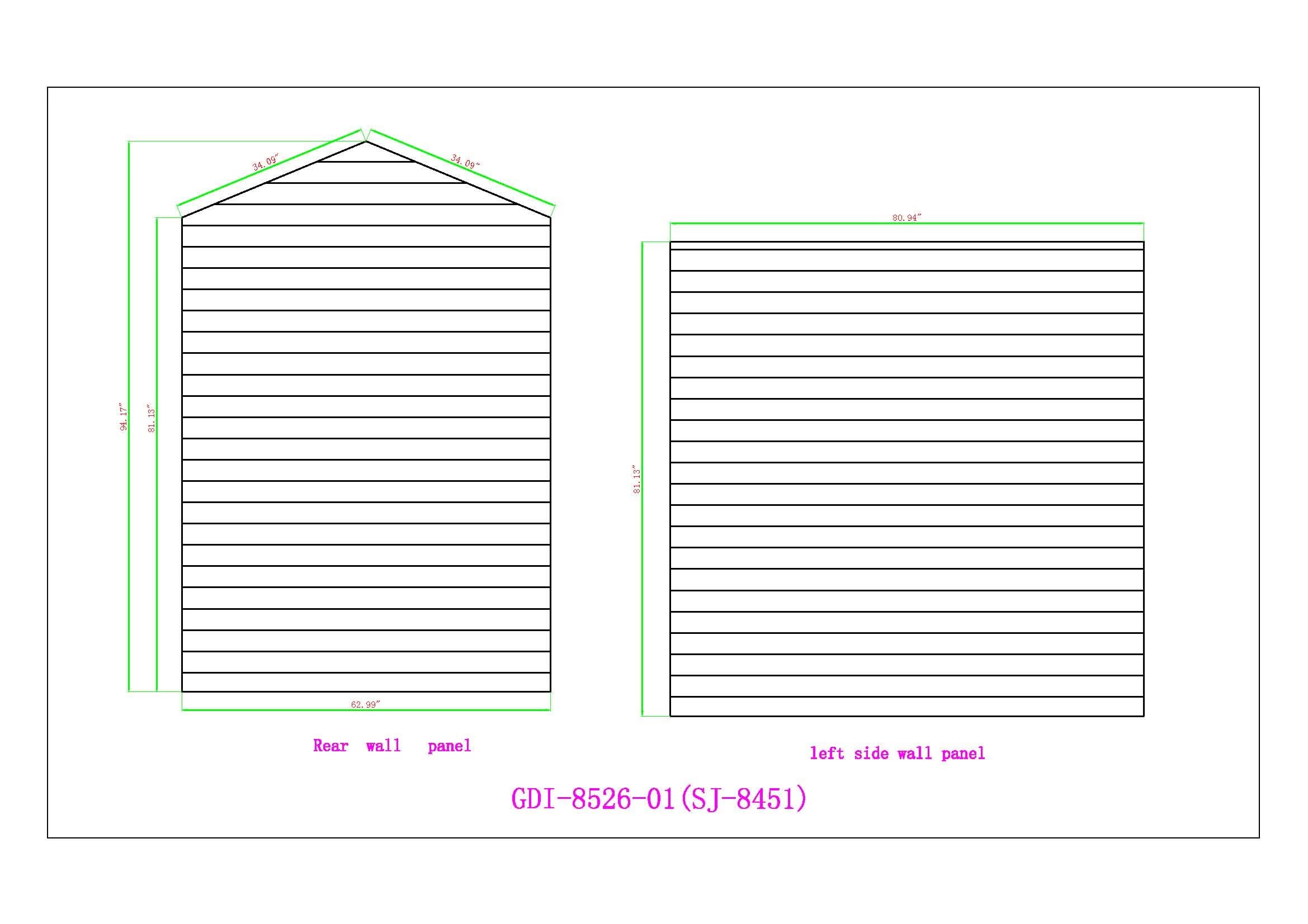 Golden Designs Saunas Golden Designs Kaskinen 6 Person Barn Hybrid Full Spectrum IR Outdoor Sauna (GDI-8526-01)