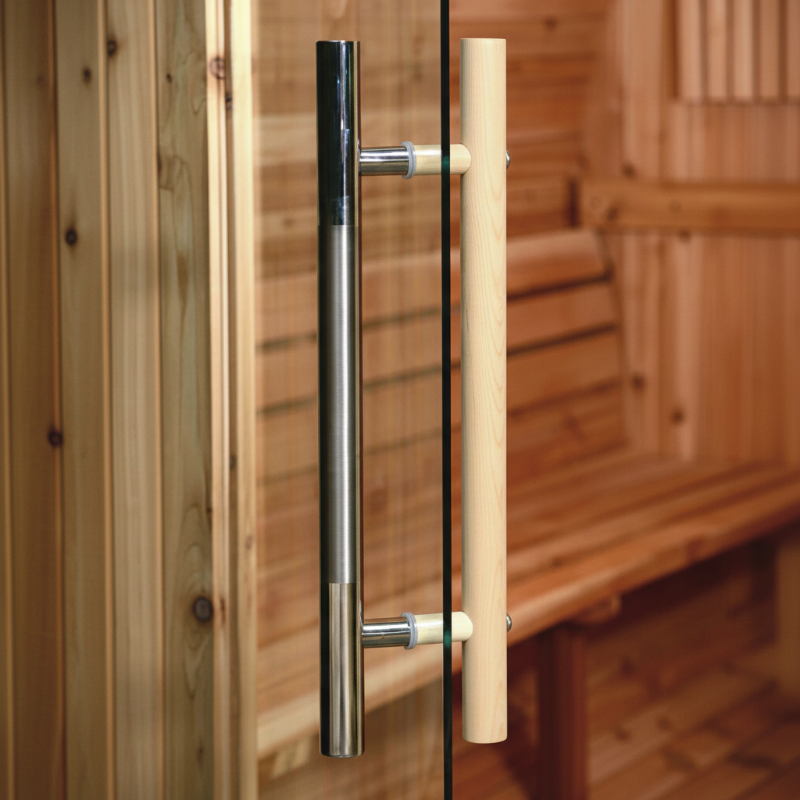 Almost Heaven Outdoor Sauna Almost Heaven Watoga 4-Person Standard Barrel Sauna