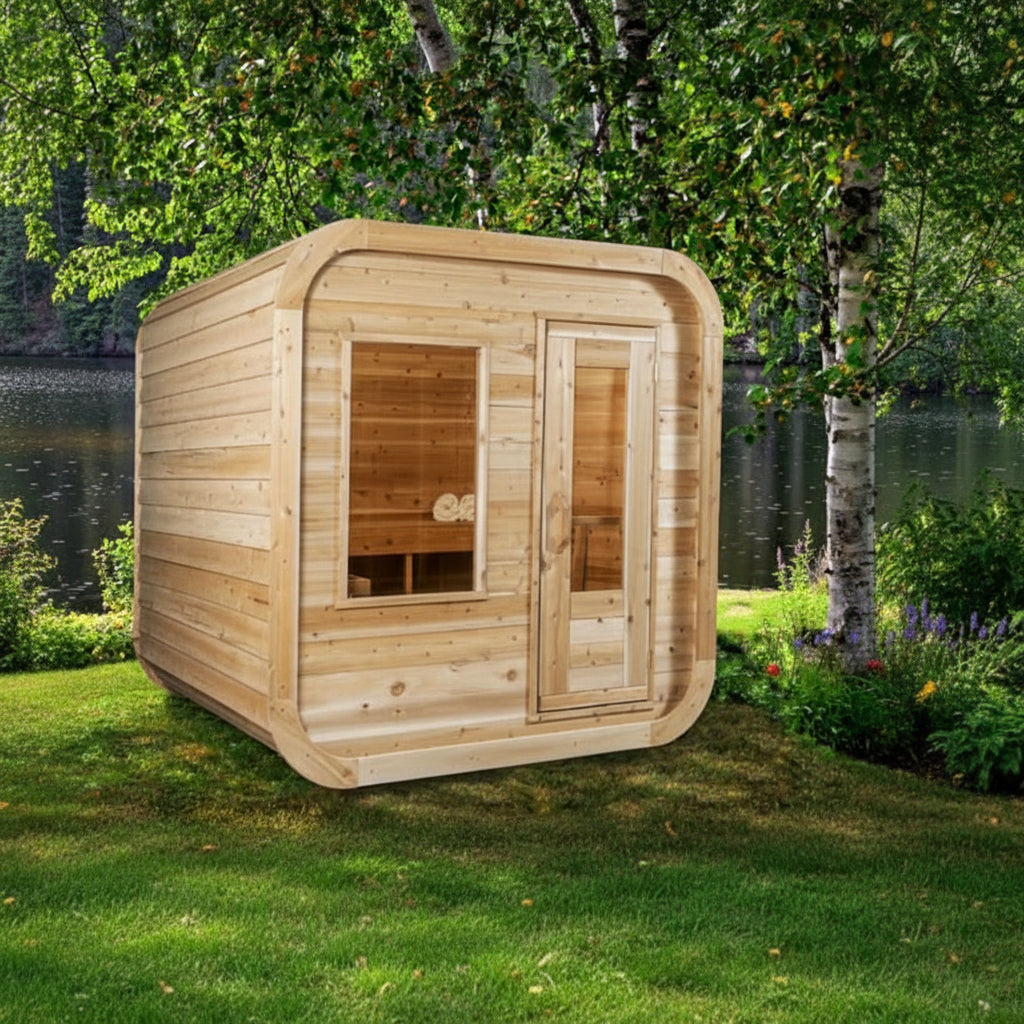 Dundalk LeisureCraft Saunas Dundalk LeisureCraft Canadian Timber Luna 3-4 Person Sauna - CTC22LU