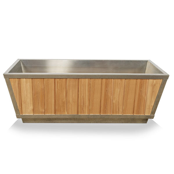 Dundalk LeisureCraft Cold Plunge Tubs Dundalk LeisureCraft The Glacier Cold Plunge Tub - Clear Red Cedar