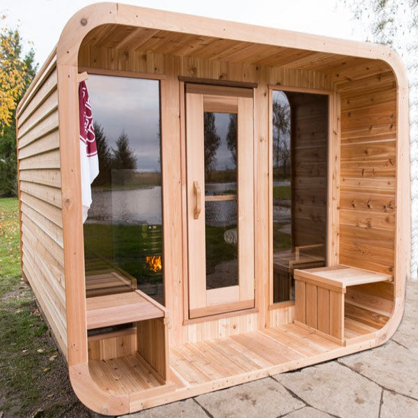 Dundalk LeisureCraft Saunas Dundalk Leisure Knotty Cedar Outdoor Luna Sauna