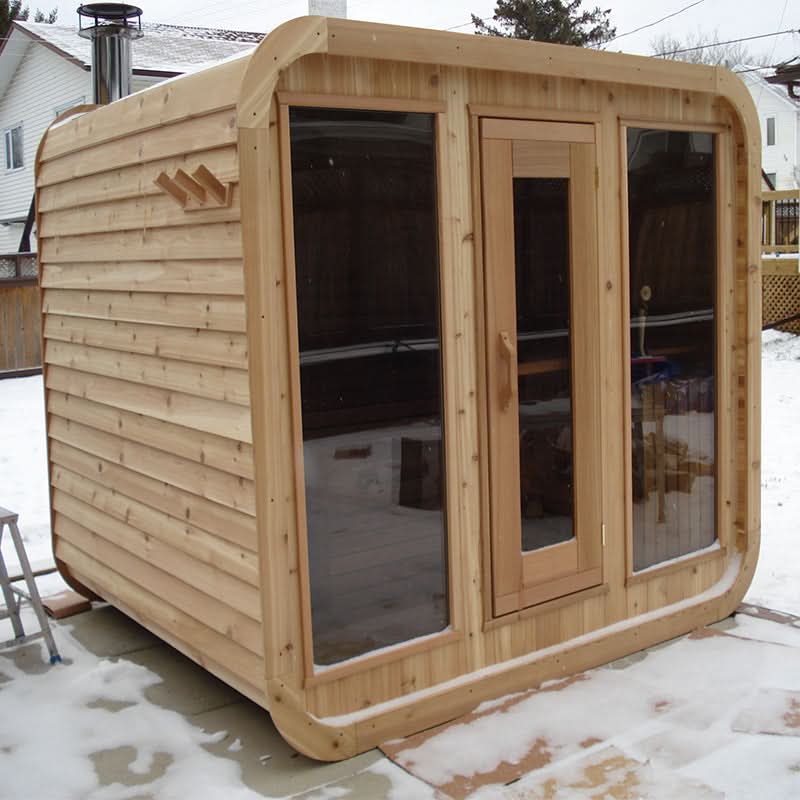 Dundalk LeisureCraft Saunas Dundalk Leisure Knotty Cedar Outdoor Luna Sauna