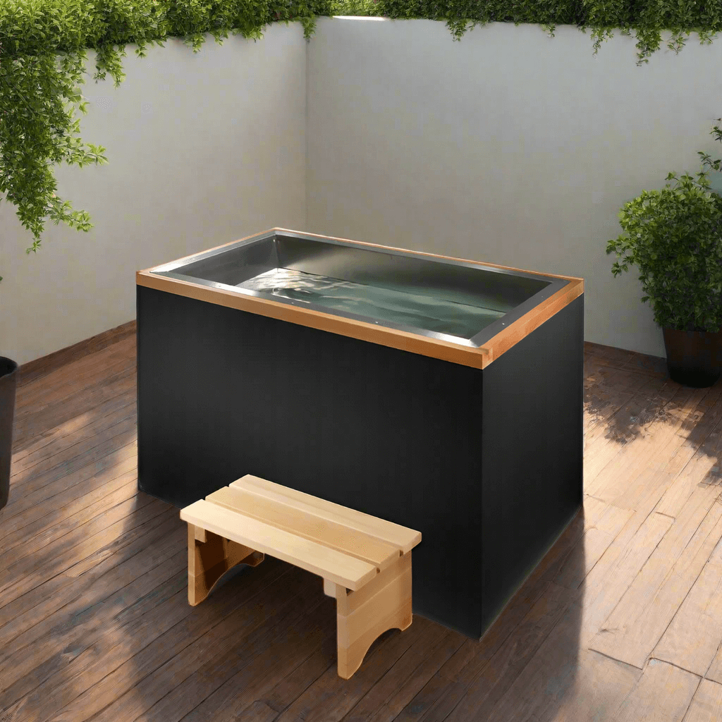 Golden Designs Cold Plunge Tubs Dynamic Cold Therapy Cuboid 304 Stainless Steel Cold Plunge