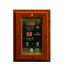 Dynamic Sauna Barcelona Edition 2-Person Far Infrared Sauna DYN-6106-01 - Tenperature Indicator