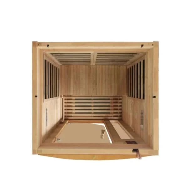 Golden Designs Saunas Golden Designs Dynamic Barcelona 1-2 Person Low EMF Far IR Sauna (DYN-6106-01)