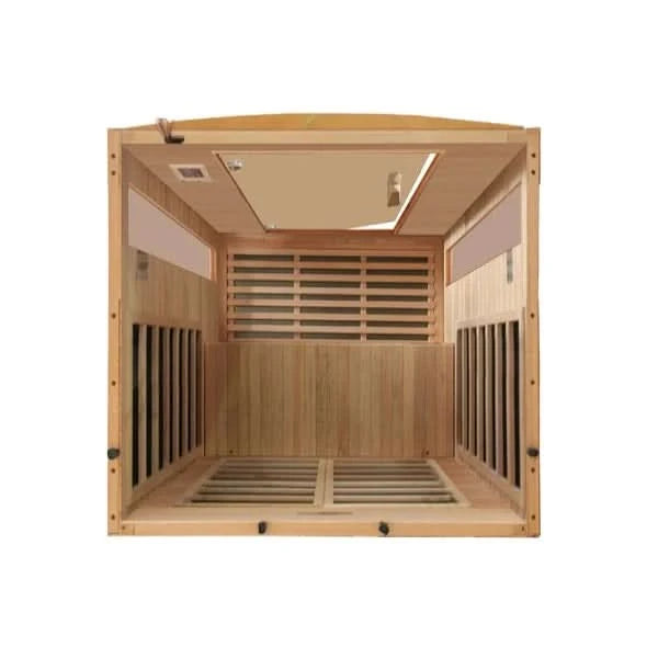 Golden Designs Saunas Golden Designs Dynamic Versailles 2 Person Low EMF Far IR Sauna (DYN-6202-03)