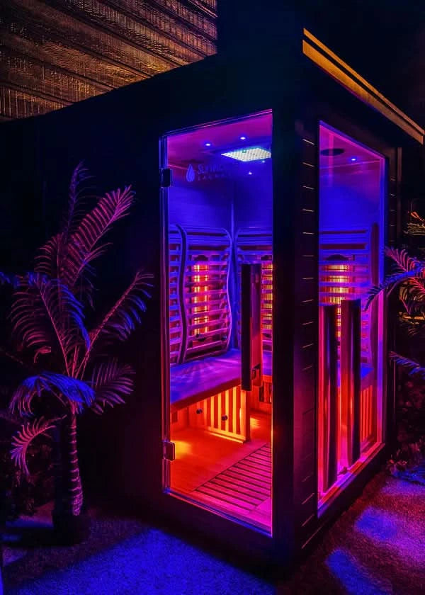 Sun Home Saunas Sun Home Luminar™ Outdoor 2-Person Full-Spectrum Infrared Sauna