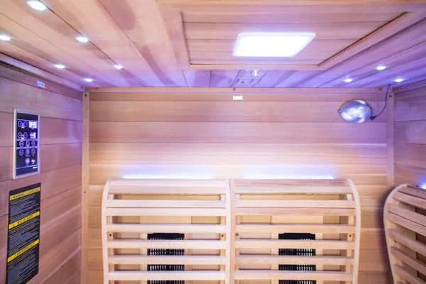 Sun Home Saunas Sun Home Luminar™ Outdoor 2-Person Full-Spectrum Infrared Sauna