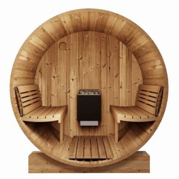 SaunaLife Saunas SaunaLife Model E6 3 Person Barrel Sauna