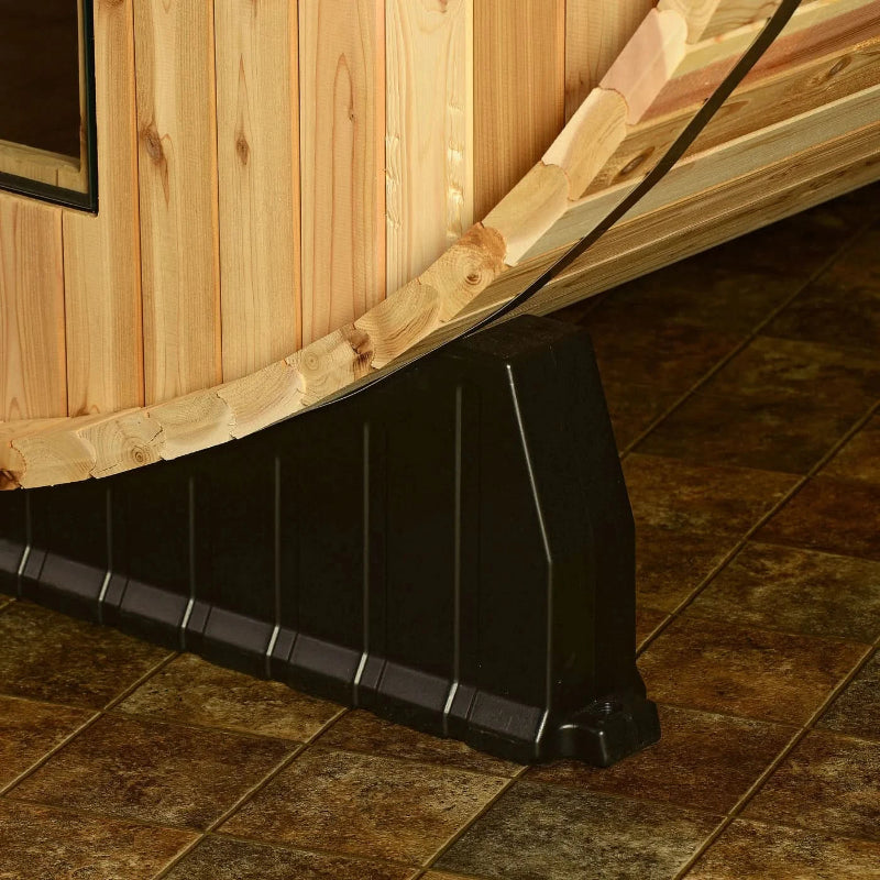 Almost Heaven Saunas Almost Heaven Essex 4 Person Standard Barrel Sauna