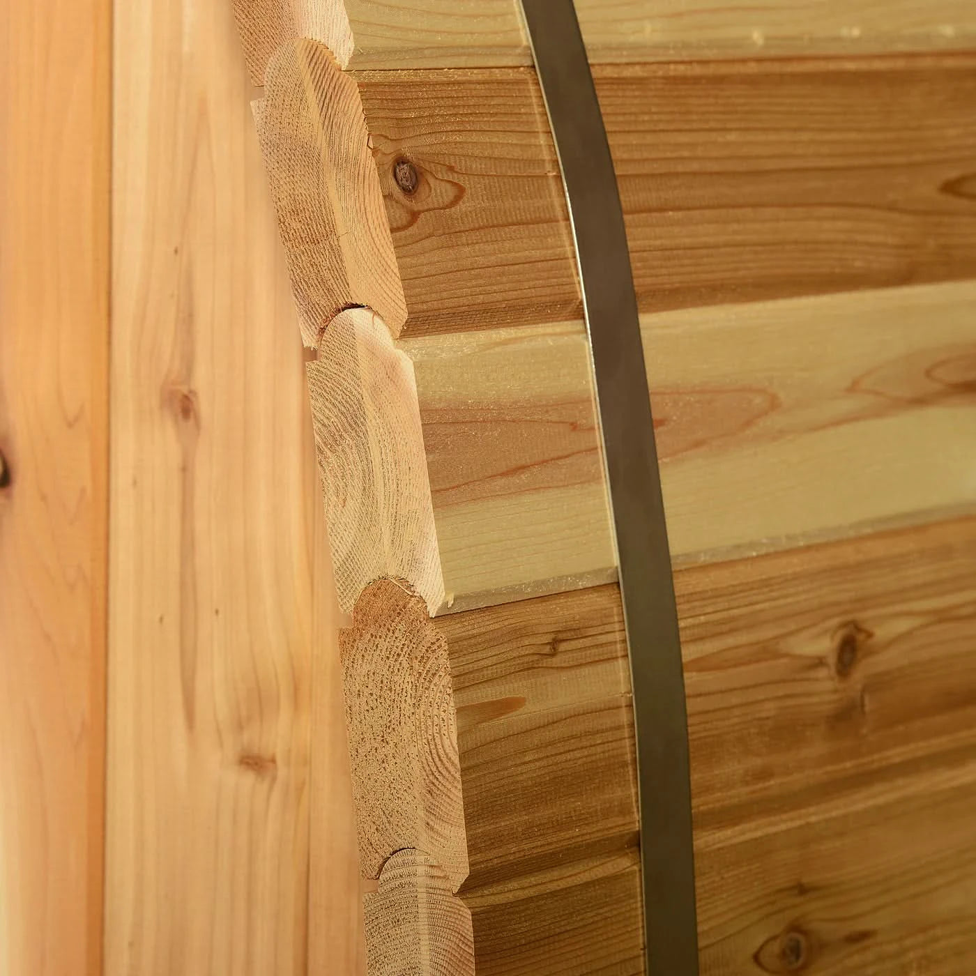 Almost Heaven Saunas Almost Heaven Essex 4 Person Standard Barrel Sauna