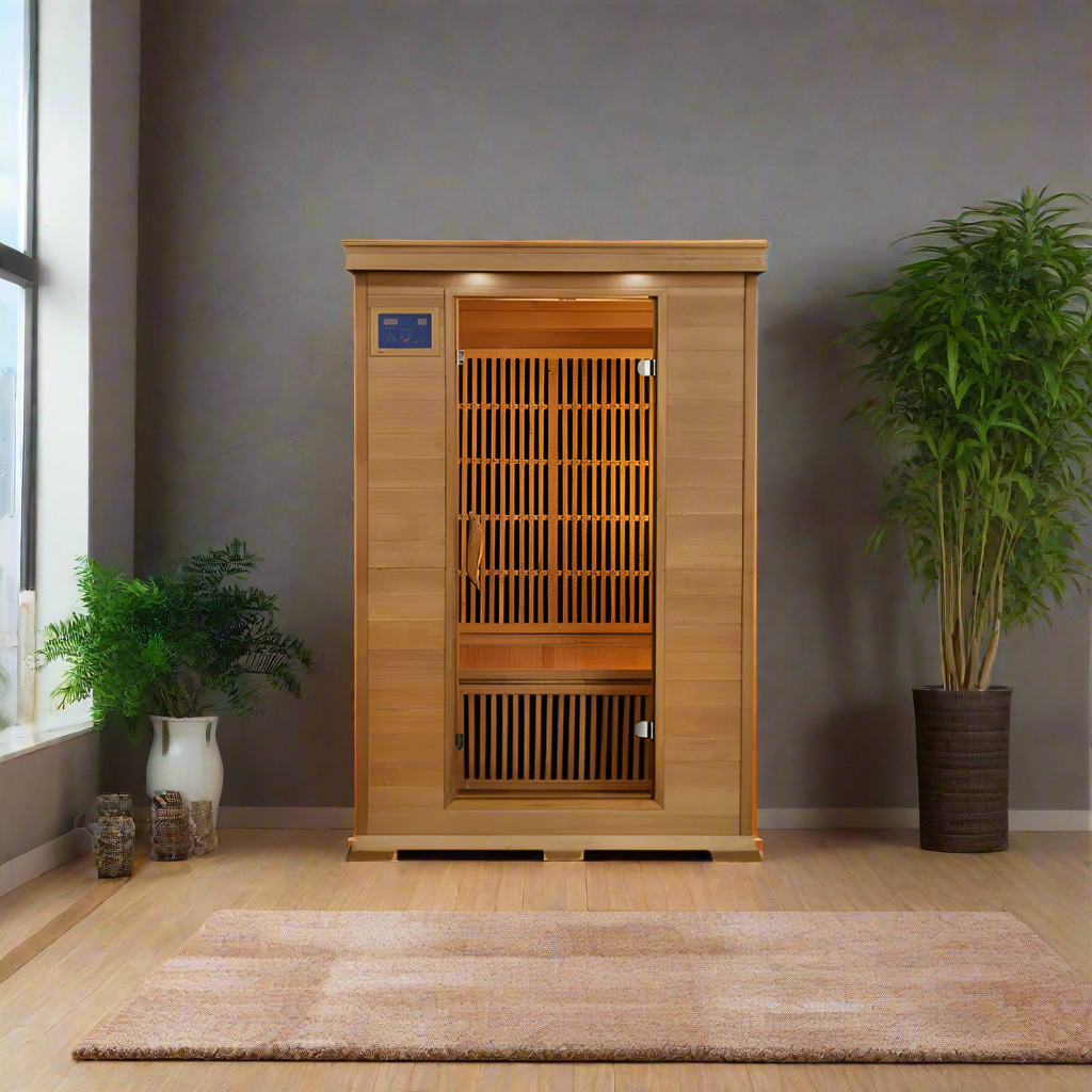 Sunray Saunas Sunray Evansport 2-Person Indoor Infrared Sauna