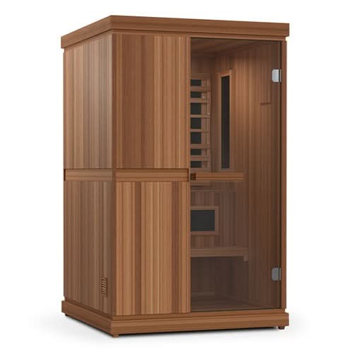 Finnmark Saunas Finnmark 2 Person FD-4 Trinity Infrared & Steam Sauna Combo