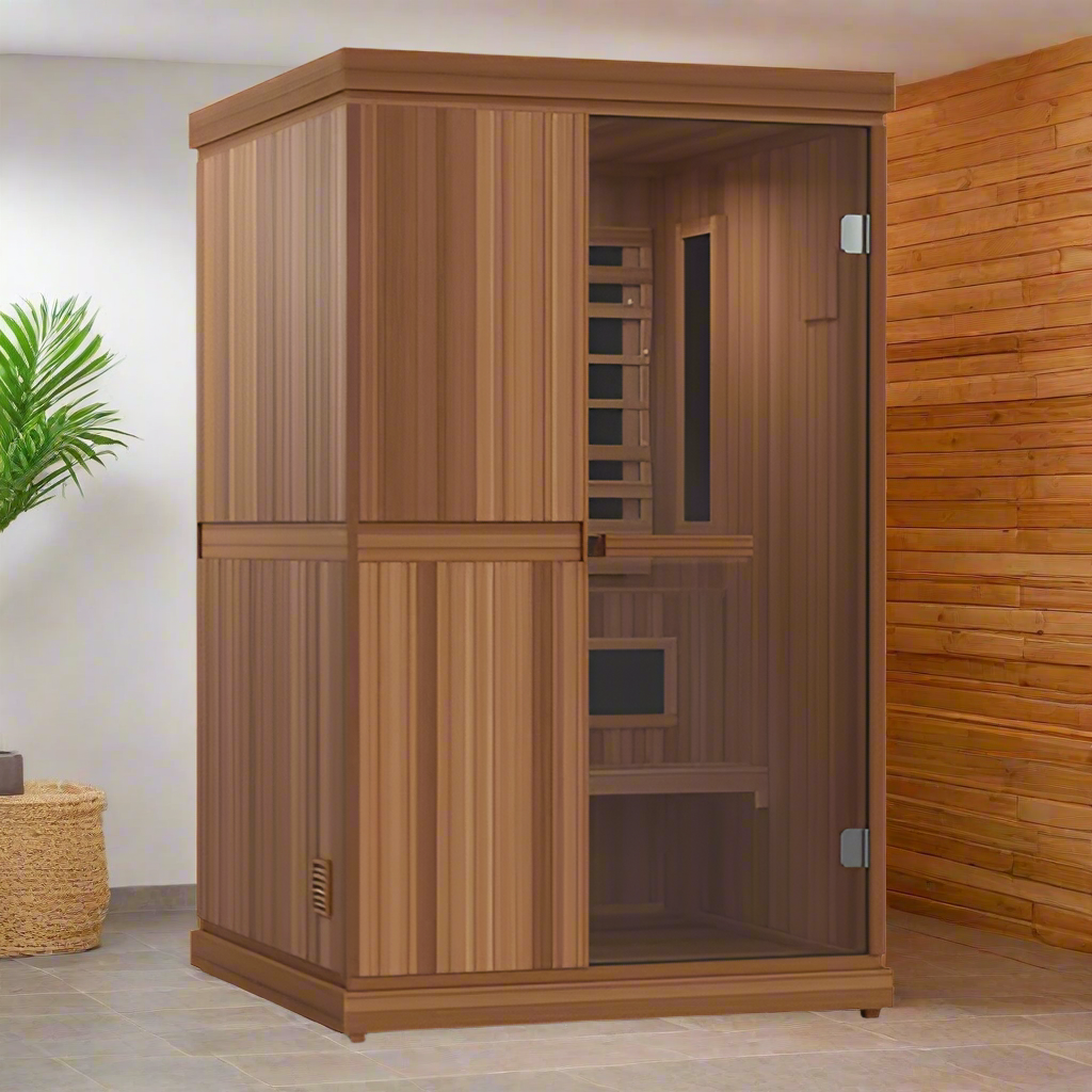 Finnmark Saunas Finnmark 2 Person FD-4 Trinity Infrared & Steam Sauna Combo