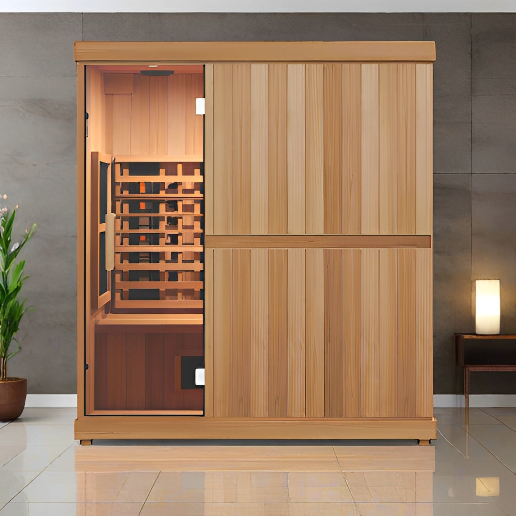 Finnmark Saunas Finnmark FD-3 Full Spectrum 4 Person Infrared Sauna