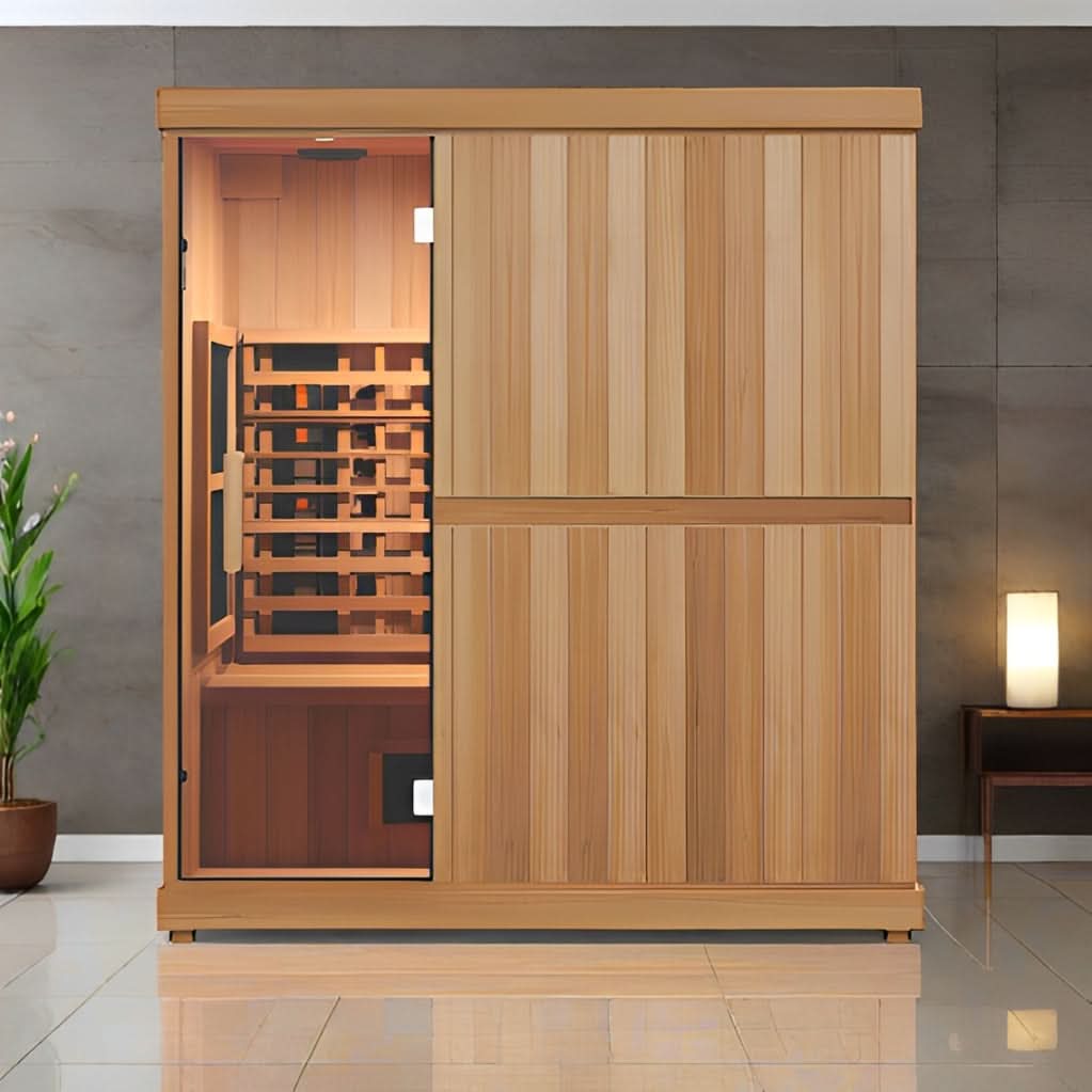 Finnmark Saunas Finnmark FD-3 Full Spectrum 4 Person Infrared Sauna