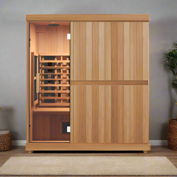 Finnmark Saunas Finnmark FD-3 Full Spectrum 4 Person Infrared Sauna