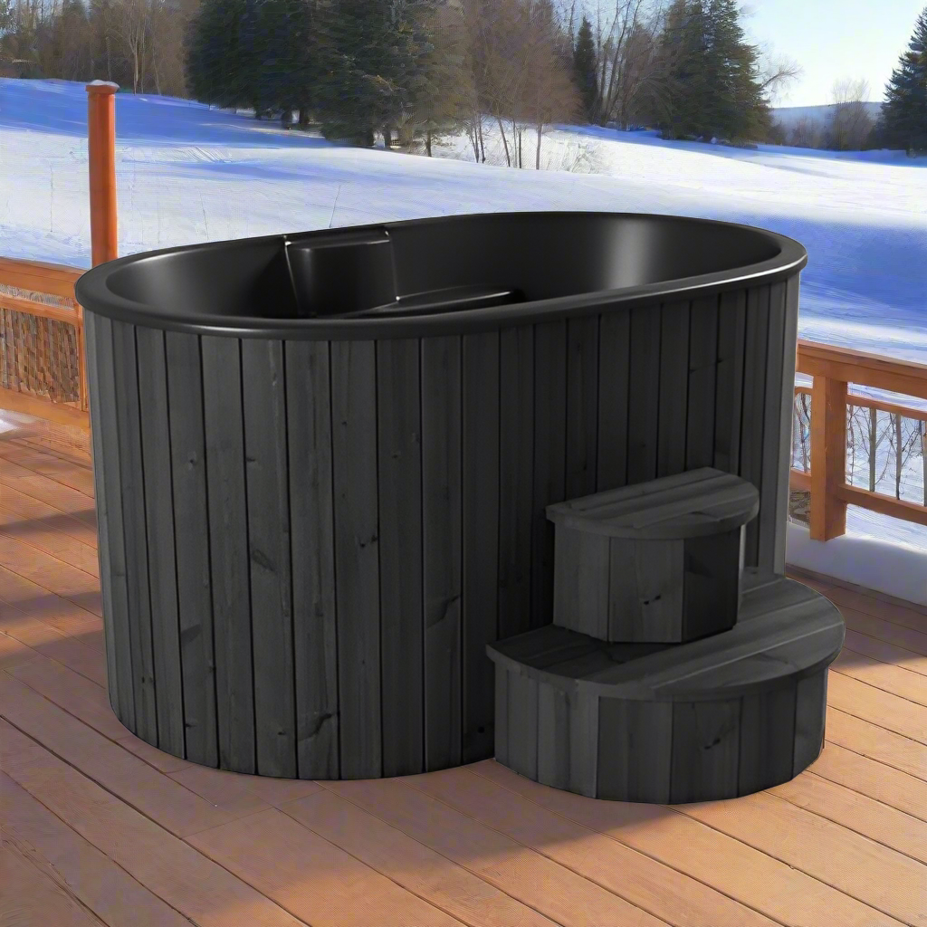 SaunaLife Model S2B 2-Person Cold/Hot Immersion Tub