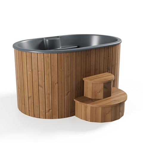 SaunaLife Model S2N 2-Person Cold/Hot Immersion Tub
