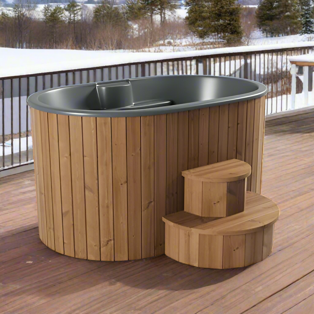 SaunaLife Model S2N 2-Person Cold/Hot Immersion Tub