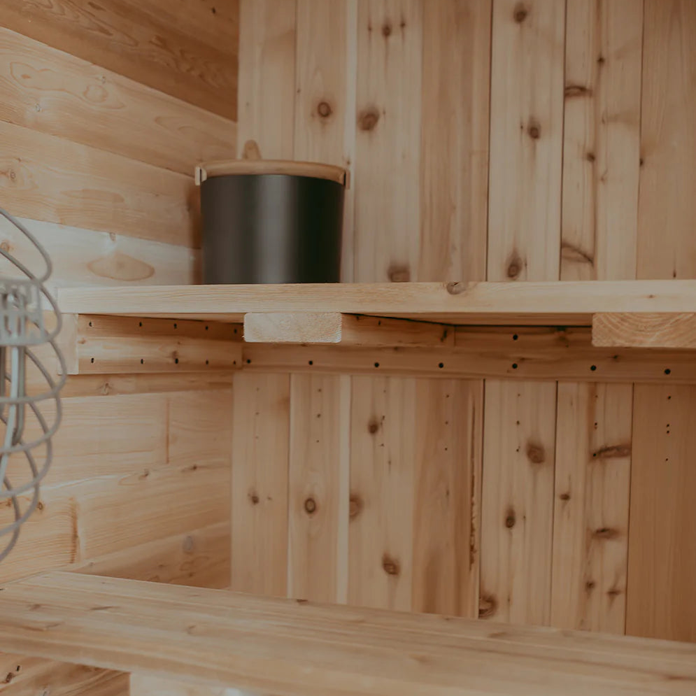 Sweat Kingdom Saunas Sweat Kingdom The Sweat Pod 2-4 Person Traditional Outdoor-Indoor Sauna