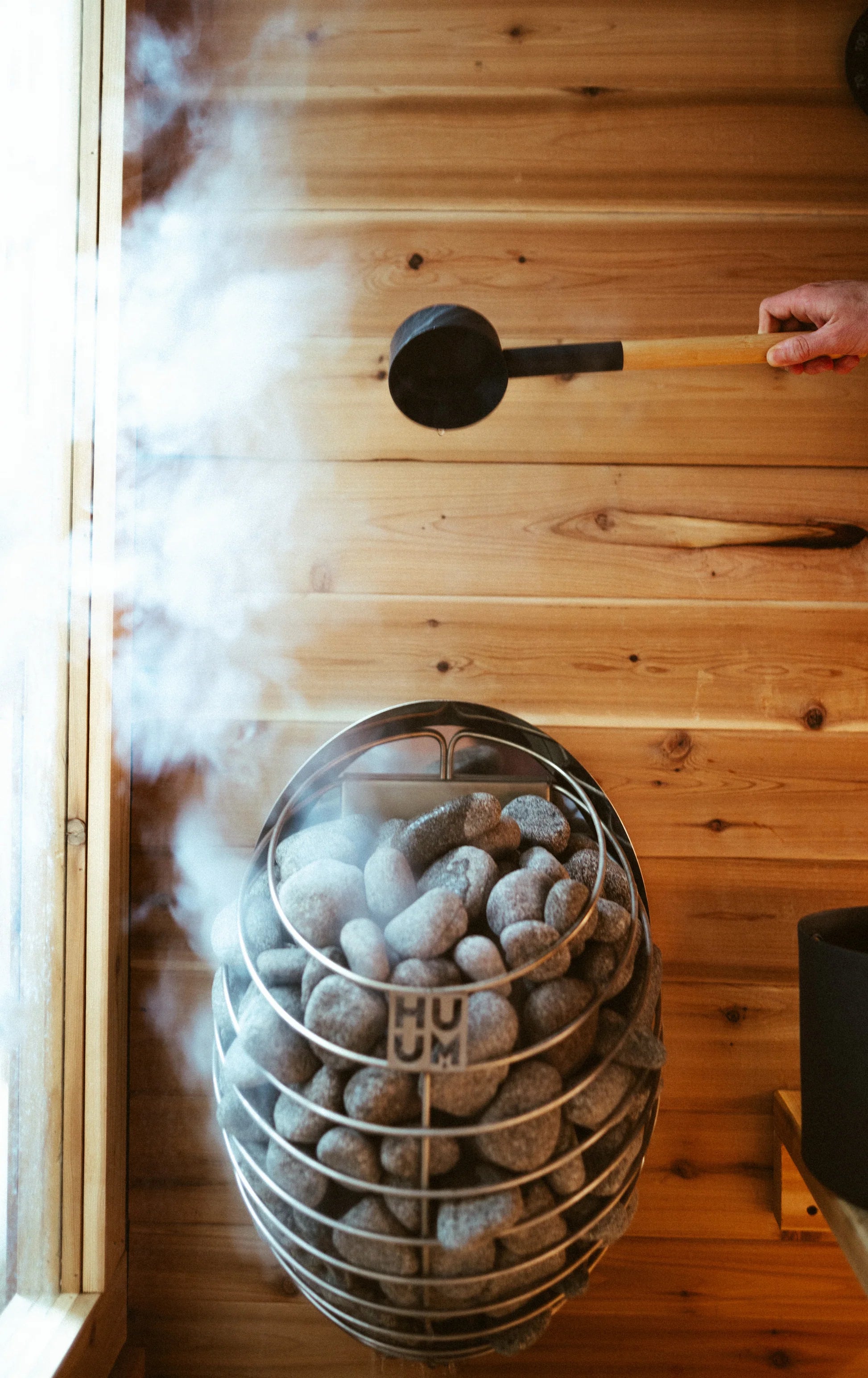 Sweat Kingdom Saunas Sweat Kingdom The Sweat Cabin 4 Person Traditional Outdoor-Indoor Sauna Blackout Edition