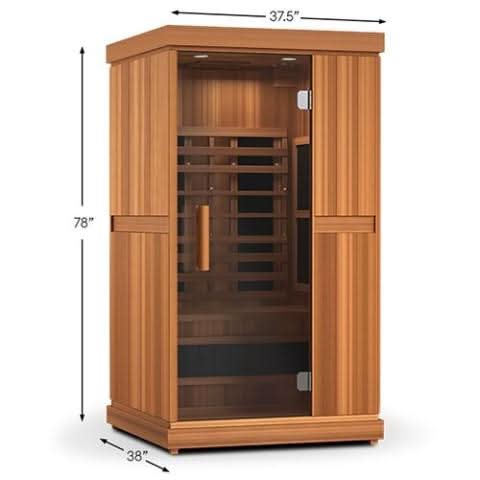 Finnmark Saunas Finnmark FD-1 Full-Spectrum 1 Person Infrared Sauna