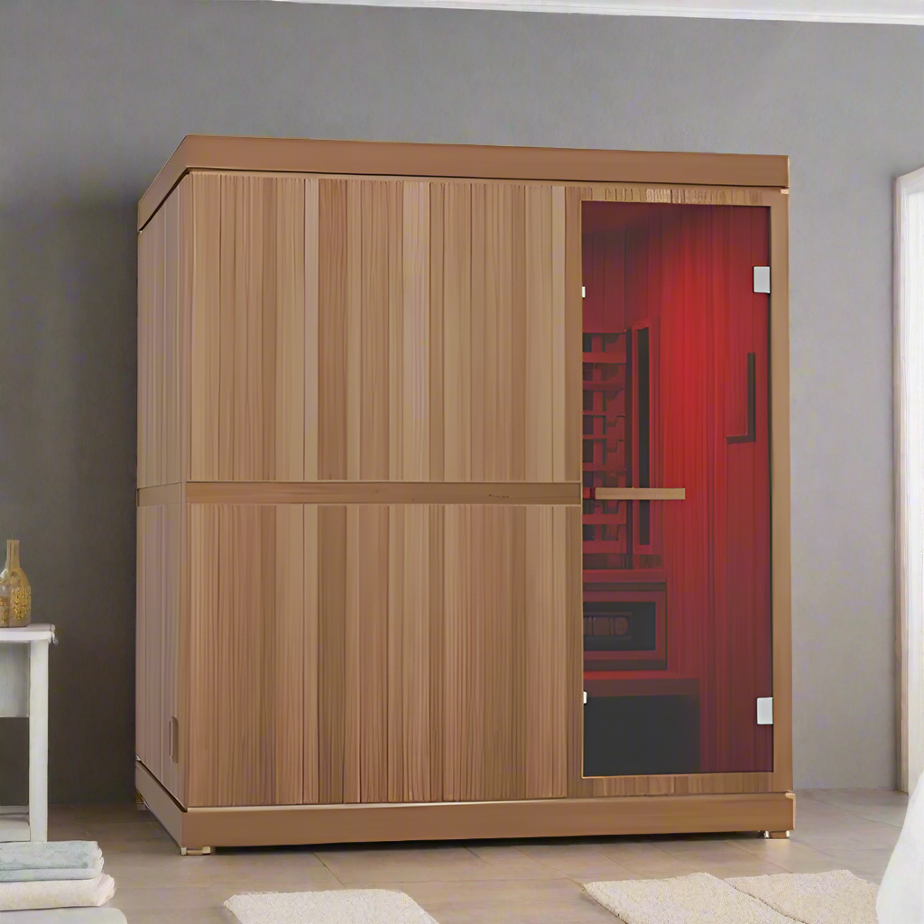 Finnmark Saunas Finnmark 4 Person FD-5 Trinity XL Infrared & Steam Sauna Combo