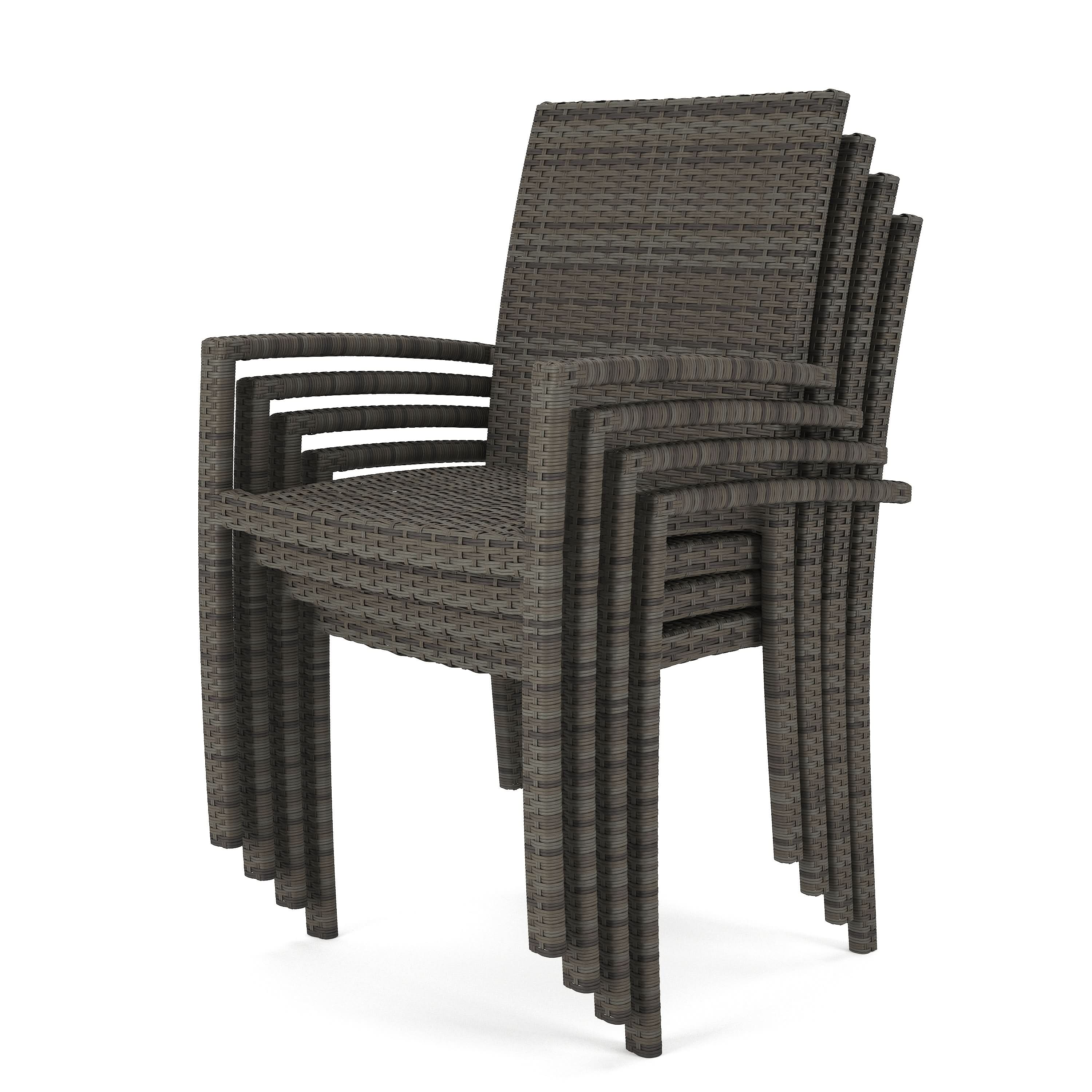 NorthCape International by Forever Patio Outdoor Furniture Forever Patio Chalfonte Stackable Dining Chair by NorthCape International