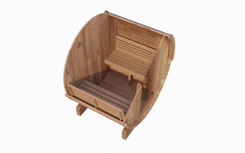 Forever Saunas Saunas Forever Saunas Thermally Treated 2-Person Sauna with HUUM DROP SAUNA HEATER - READY TO SHIP!