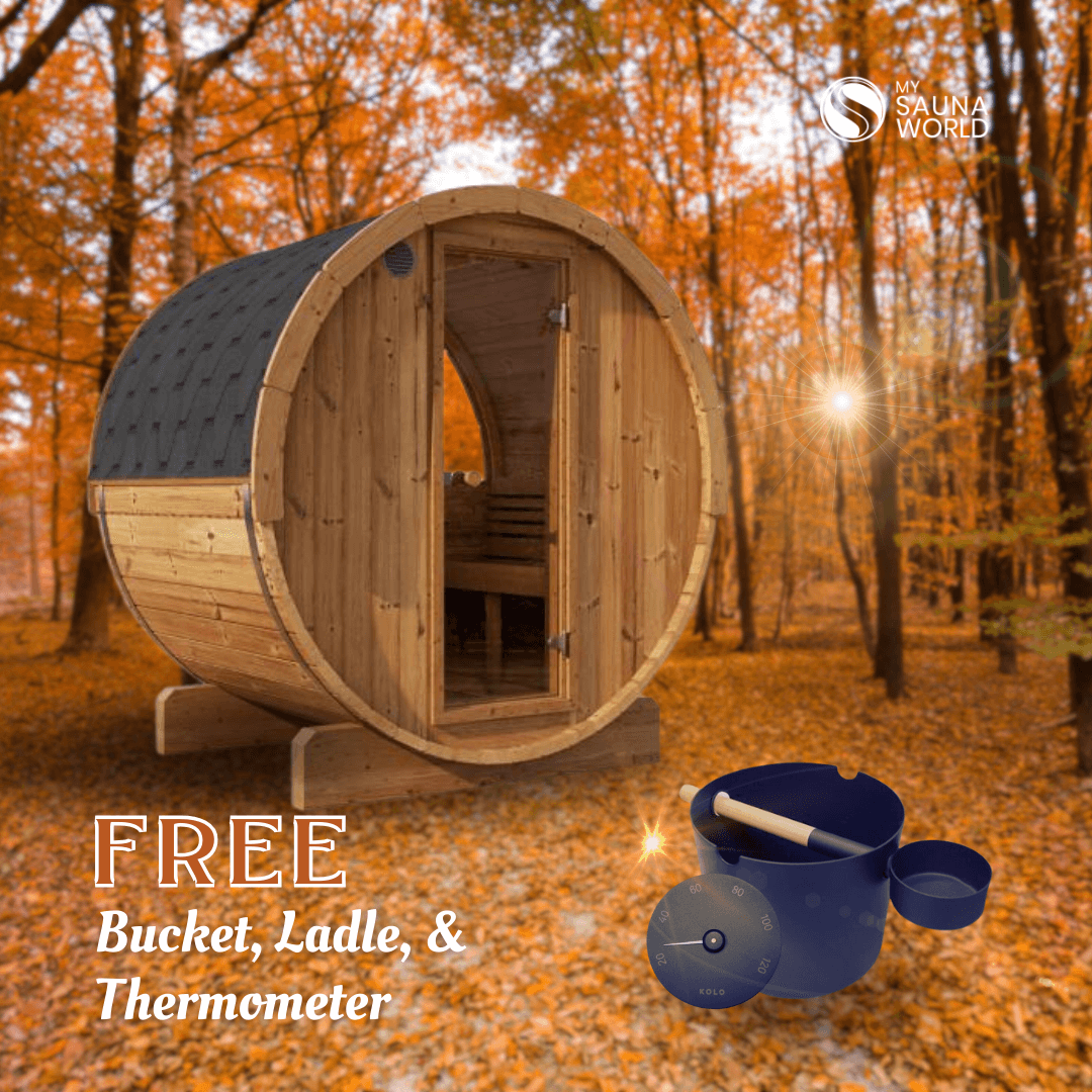 Forever Saunas Saunas Forever Saunas Thermally Treated 4-Person Sauna With Back Window - Ready to Ship!
