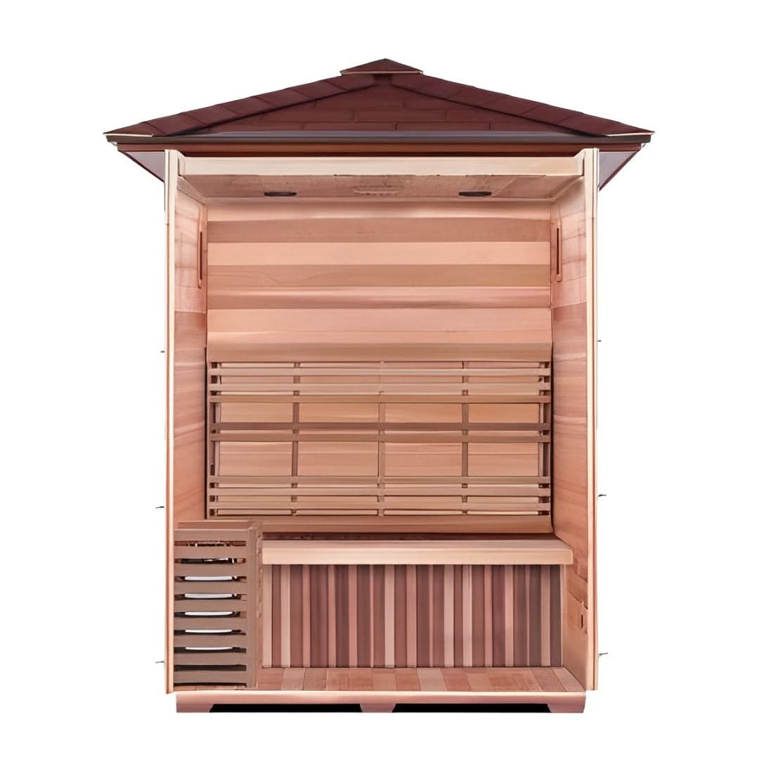 Sunray Saunas Sunray Freeport 3-Person Outdoor Traditional Sauna