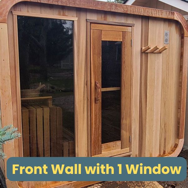 Dundalk LeisureCraft Saunas Dundalk Leisure Knotty Cedar Outdoor Luna Sauna