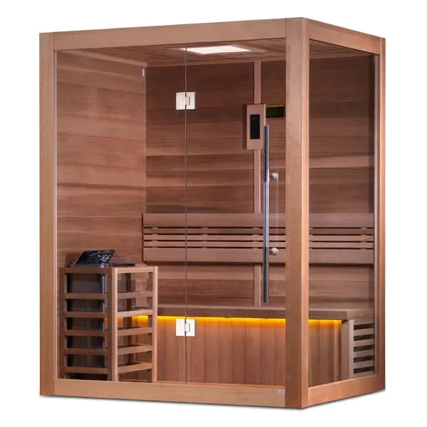 Golden Designs Saunas Golden Designs Hanko 2-3 Person Traditional Sauna (GDI-7202-01)