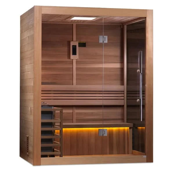 Golden Designs Saunas Golden Designs Hanko 2-3 Person Traditional Sauna (GDI-7202-01)