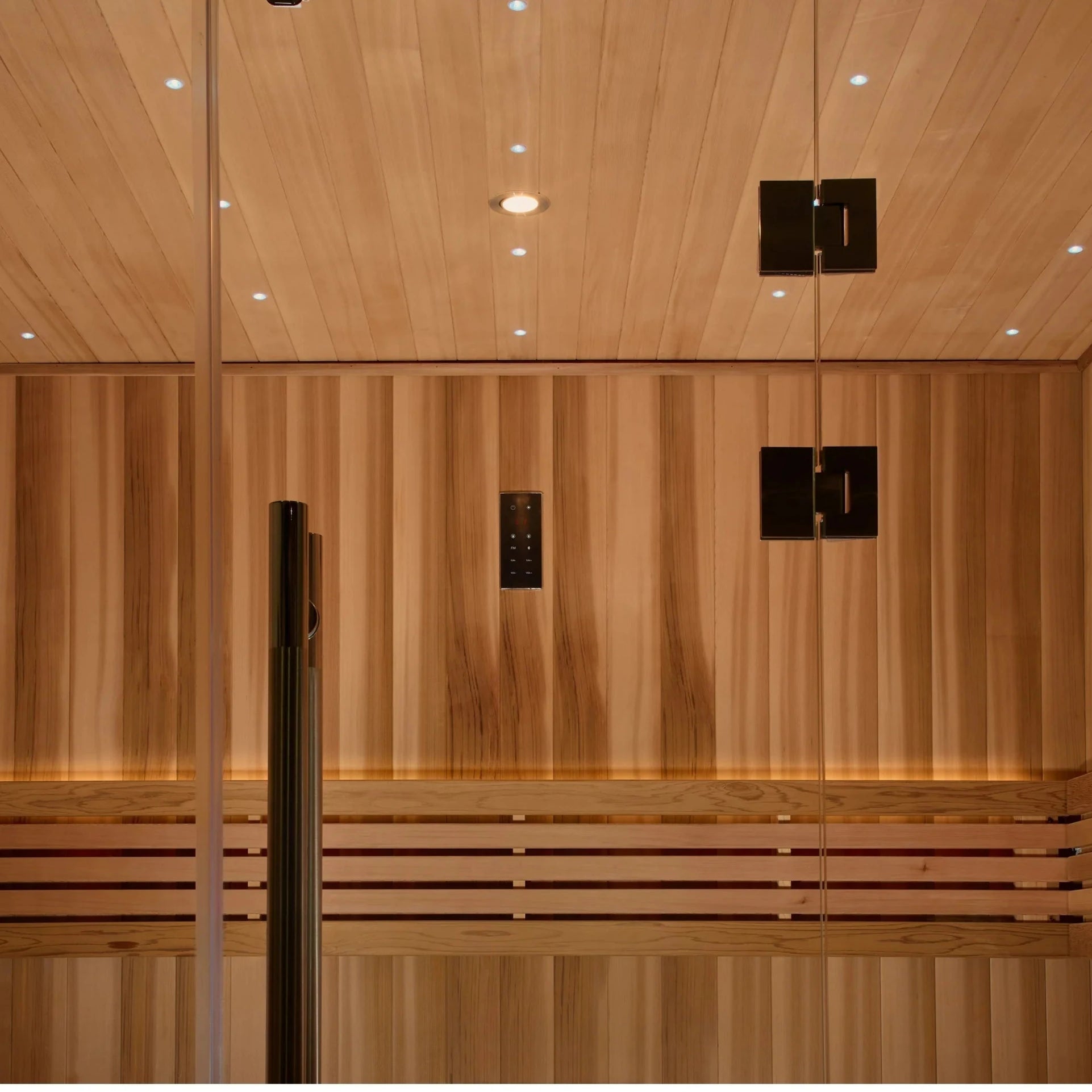 Golden Designs Saunas Golden Designs 2025 Updated Copenhagen 3 Person Traditional Sauna (GDI-7389-02)