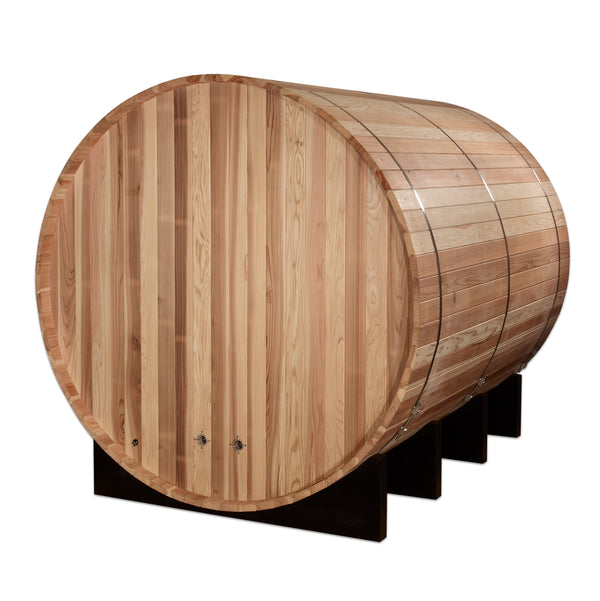 Golden Designs Saunas Golden Designs Klosters 6 Person Barrel Traditional Sauna (GDI-B006-01)